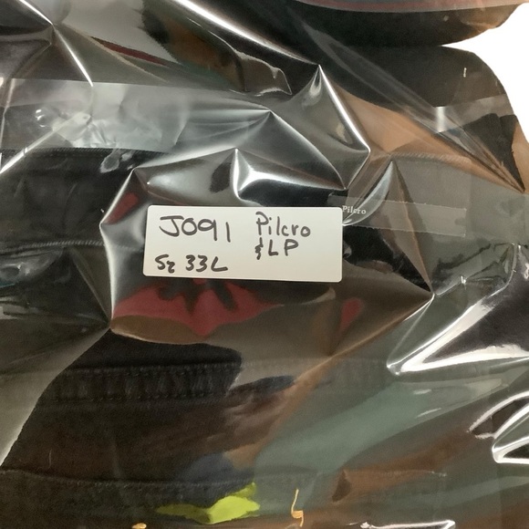 Pilcro & the Letterpress Jeans Sz 33L High Rise Bootcut Black - Picture 7 of 7